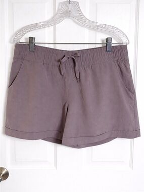 RBX Women's Drawstring Athletic Shorts - Mauve